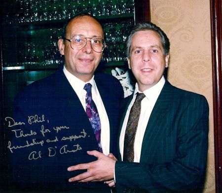 Sen. Alfonse D'Amato with Philip Franckel