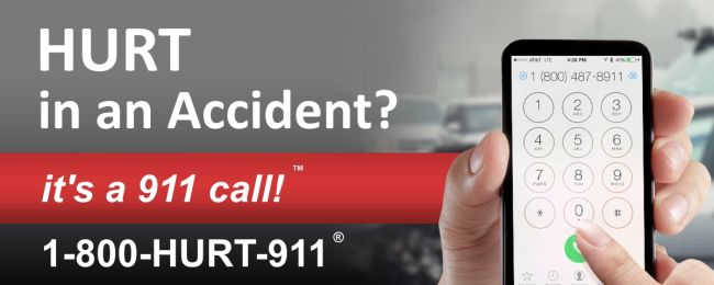 Accident Lawyers near me in New York at 1-800-HURT-911® - HURT in an Accident? it's a 911 call! 1-800-HURT-911®