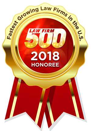 Law Firm 500 Honoree seal
