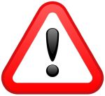 warning sign warning of using a legal plan for a personal injury lawyer or accident case