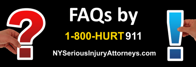 Personal Injury FAQs for Accidents in New York by 1-800-HURT-911®