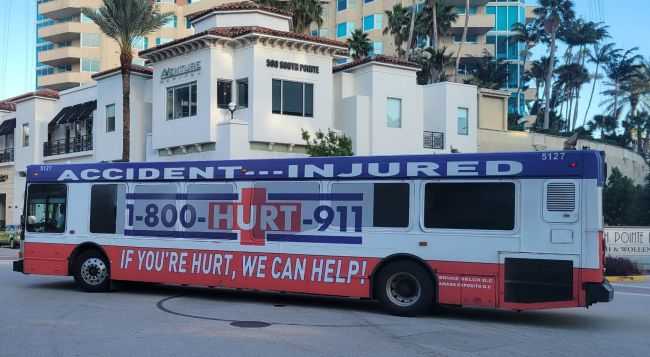 urgent care advertising on bus - going to urgent care or emergency room?